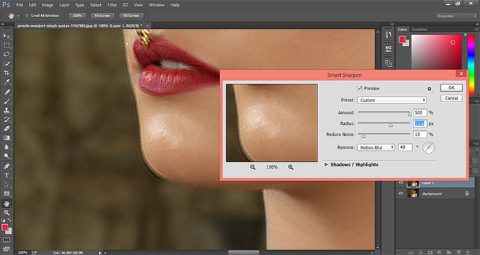 How to Remove Blur in Photoshop - Best Tutorial 2024 11