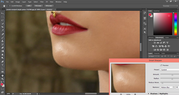 How to Remove Blur in Photoshop - Best Tutorial 2024 13