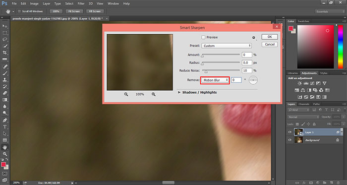 How to Remove Blur in Photoshop - Best Tutorial 2024 9