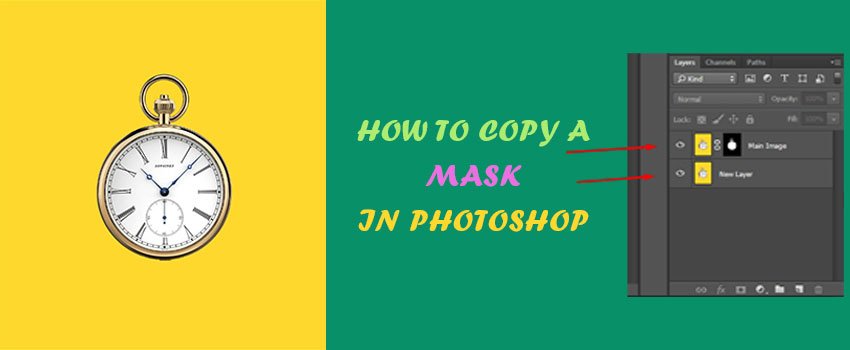 how to copy a mask in photoshop