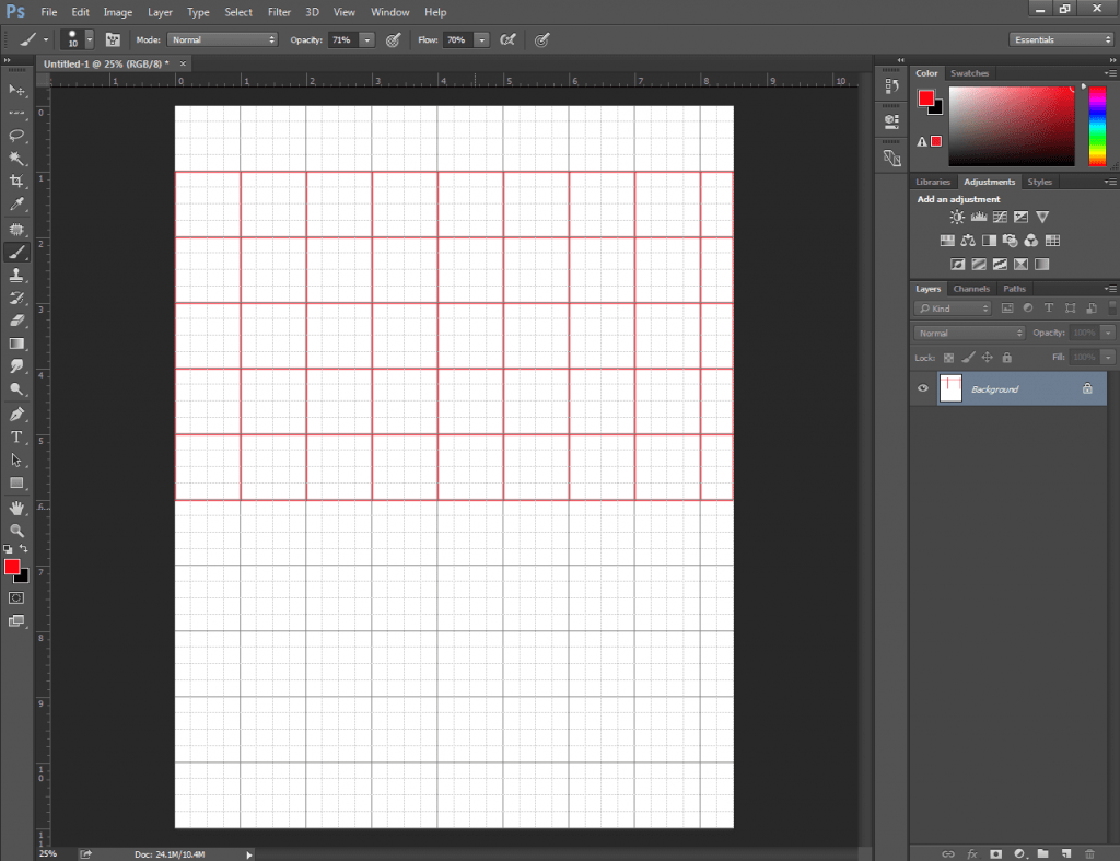 Hide Grid Lines