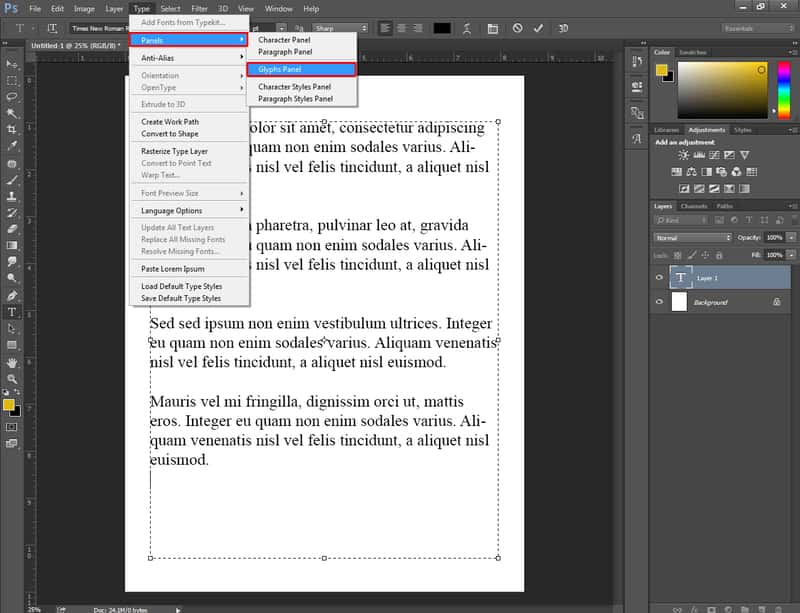 How to Do Bullet Points in Photoshop ? 7 Easy Steps 2