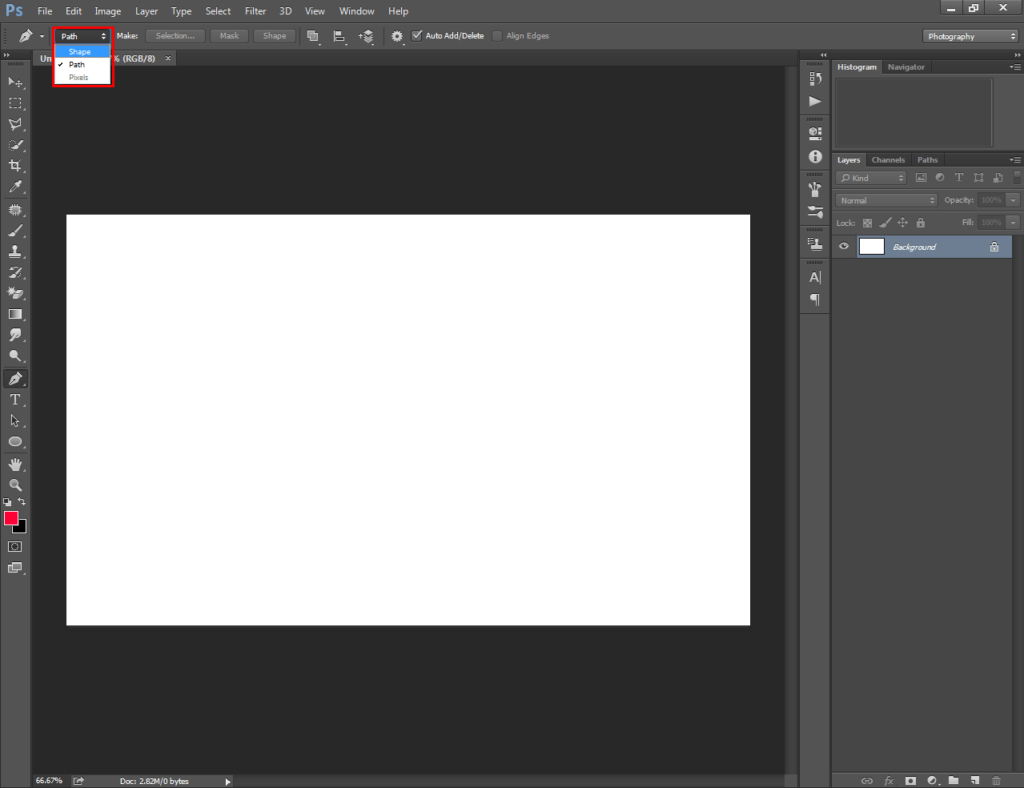 How to Use Pen Tool in Photoshop 1