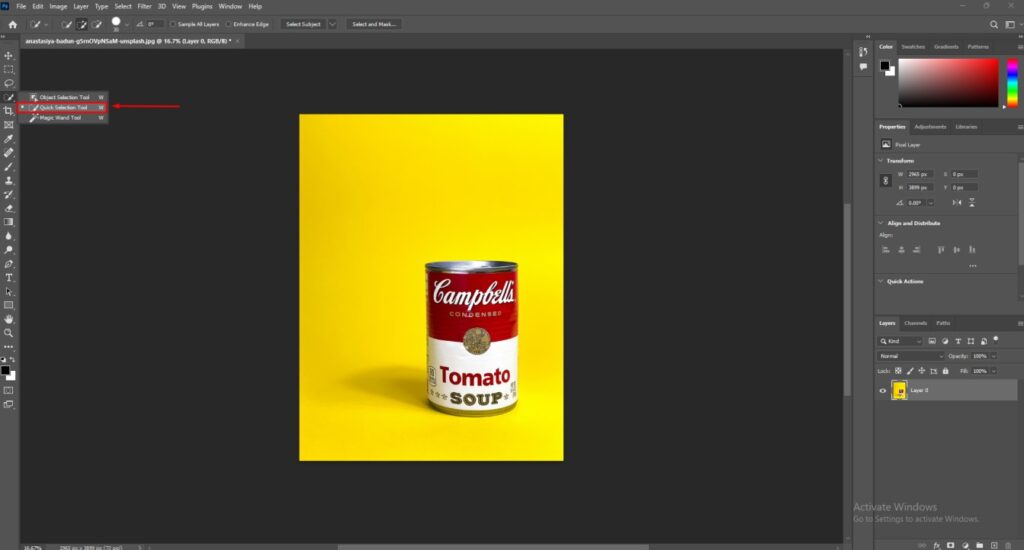 How to add background in Photoshop? Replace Any Background 1