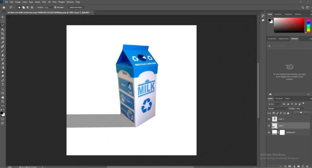 create realistic cast shadows in photoshop