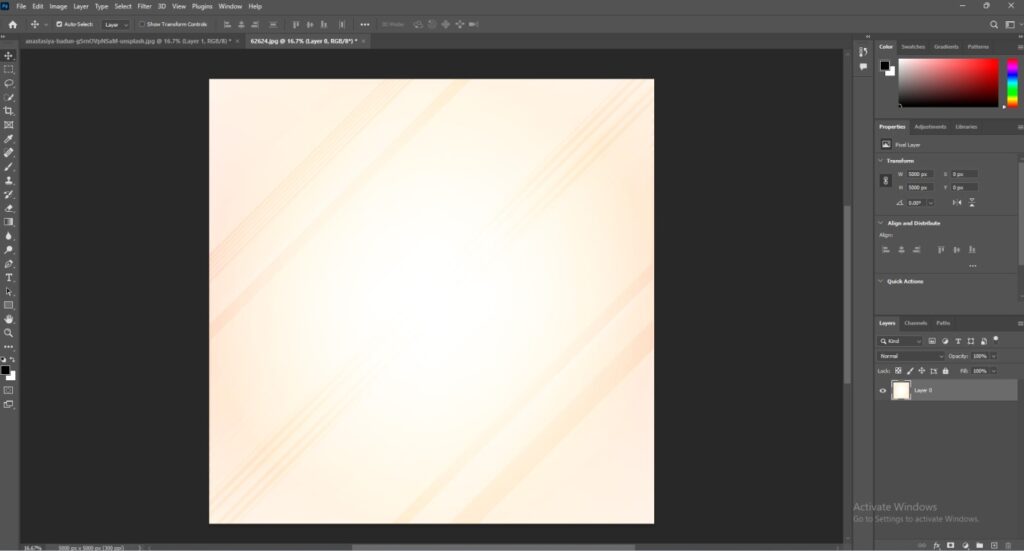 How to add background in Photoshop? Replace Any Background 8